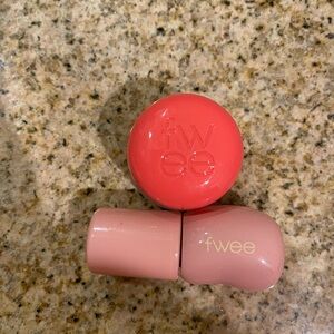 Fwee 3D Voluming Lip Gloss Vanilla & Lip Cheek Blurry Pudding Pot in Boy Bundle